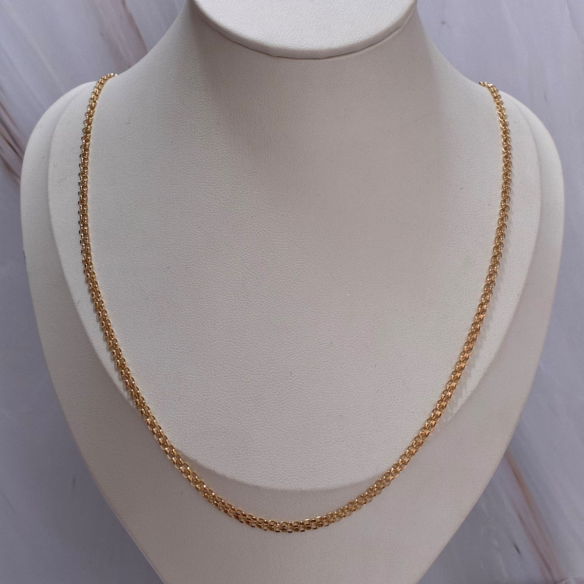 CADENA CHINA 60CM 2.8MM ORO AMARILLO ITALY 18K-3.68GR