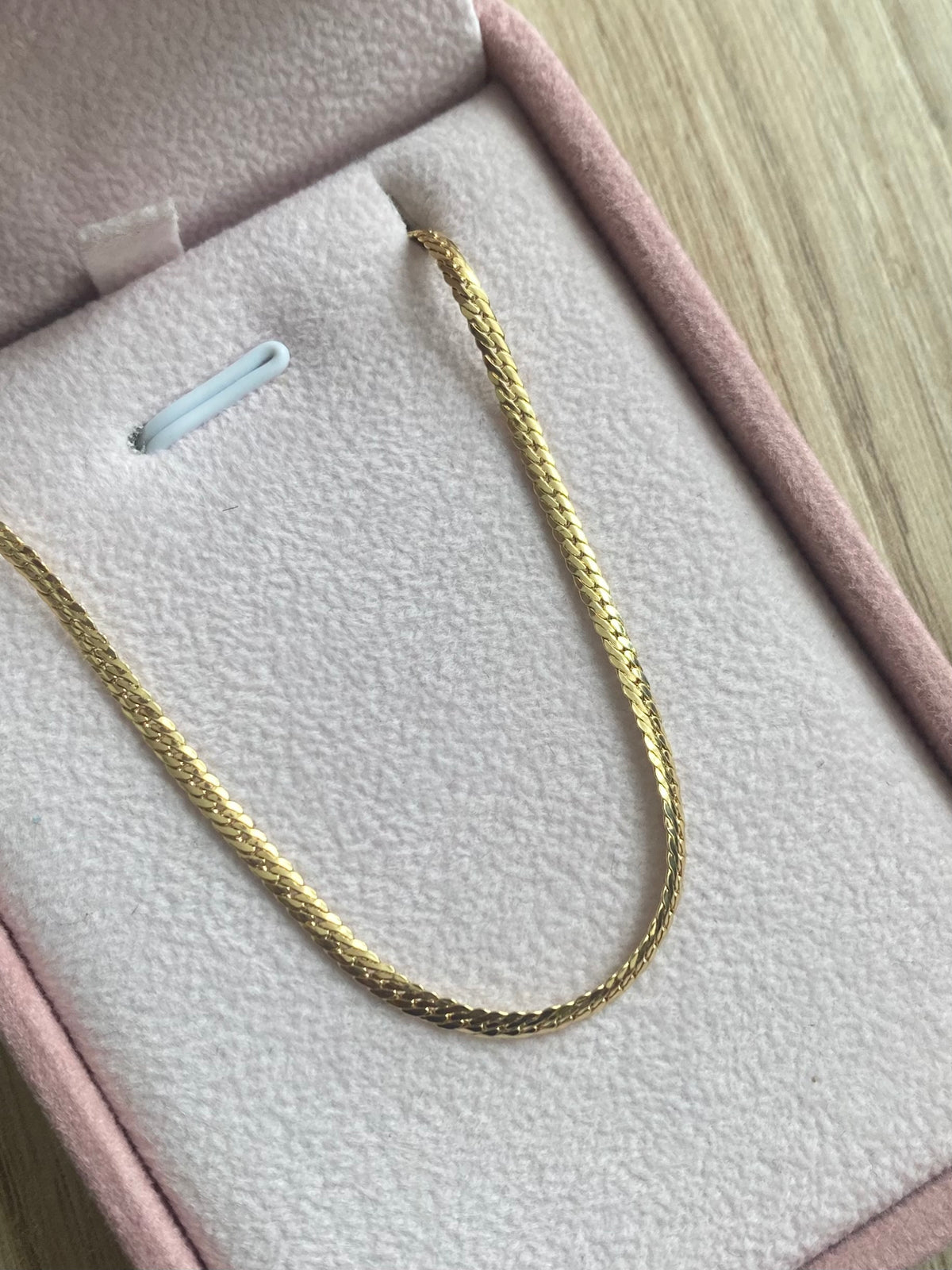 PULSERA TEJIDO DE SERPIENTE 2.2MM ORO AMARILLO ITALY 18K 18CM - 1.61GR (IJ)