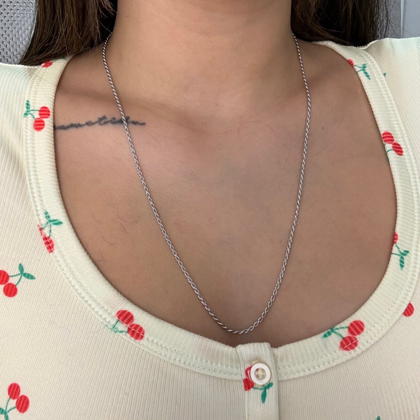 CADENA LAZO 2MM PLATA 925 ITALIANA 60CM - 8,1GR