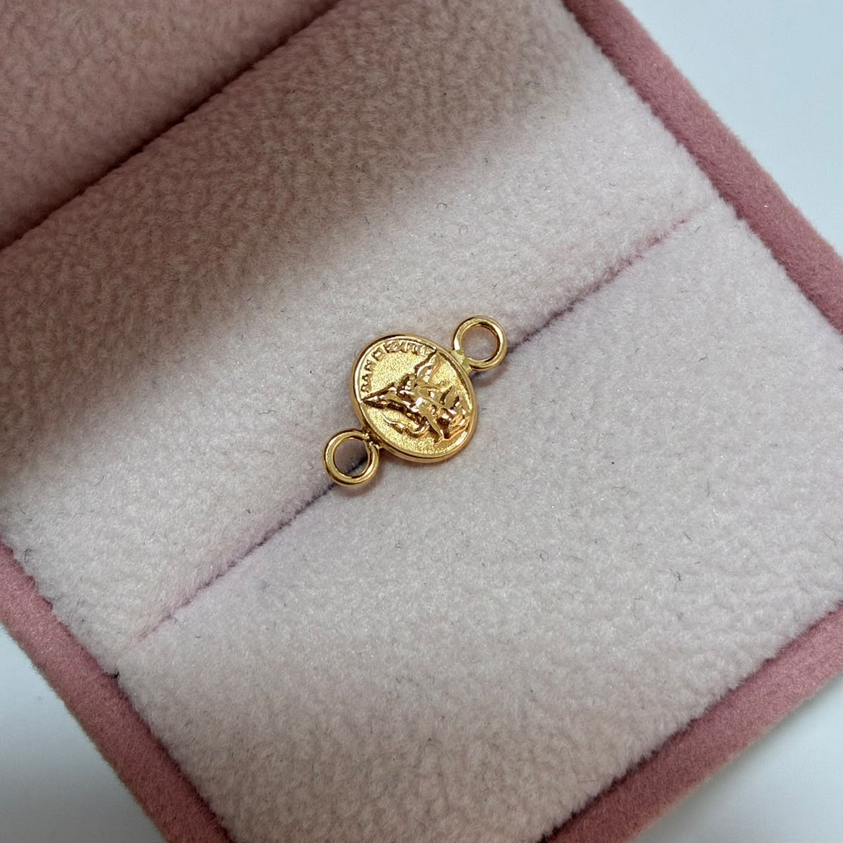 HERRAJE SAN MIGUEL 1,3CM ORO AMARILLO COL 18K - 0,31GR