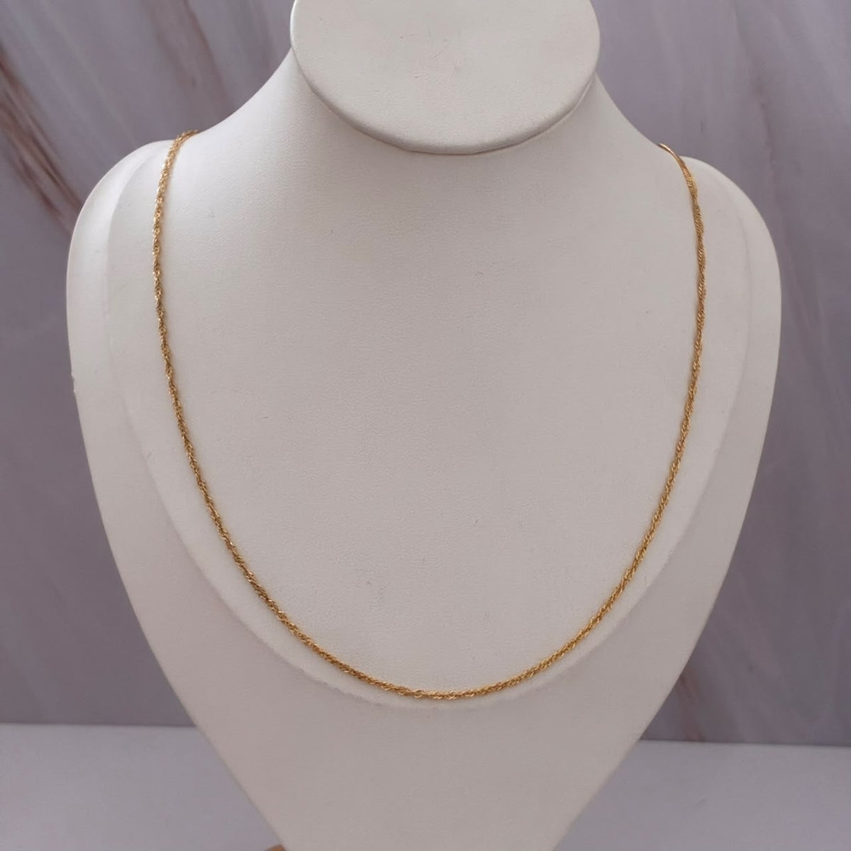 CADENA SINGAPUR 1,03GR 50CM 1,4MM ORO AMARILLO ITALY 18K