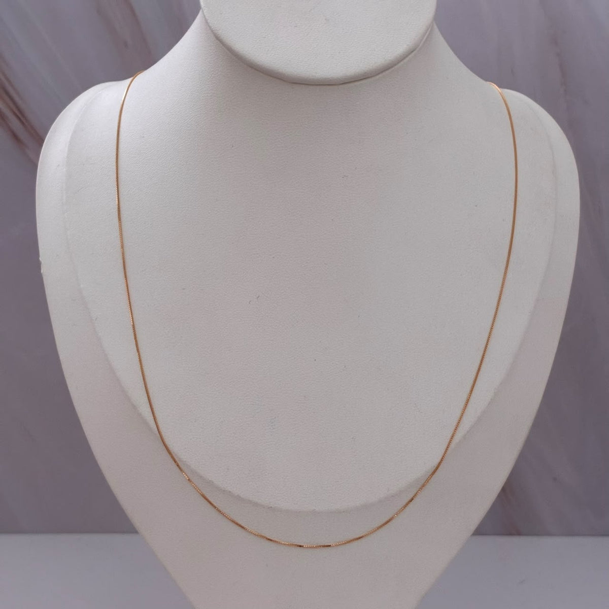 CADENA VENECIANA 1,2GR 50CM 1MM ORO AMARILLO ITALY 18K