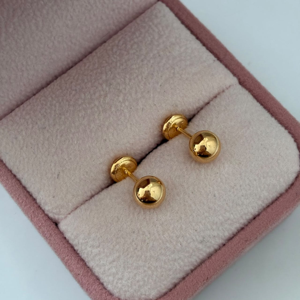 TOPOS BOLA LISA 0,67GR 6MM ORO AMARILLO COL 18K