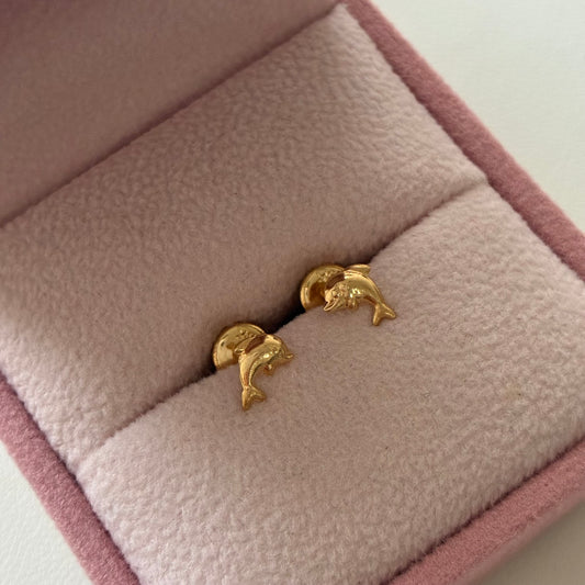 TOPOS DELFIN 7MM ORO AMARILLO 18K - 0,52GR