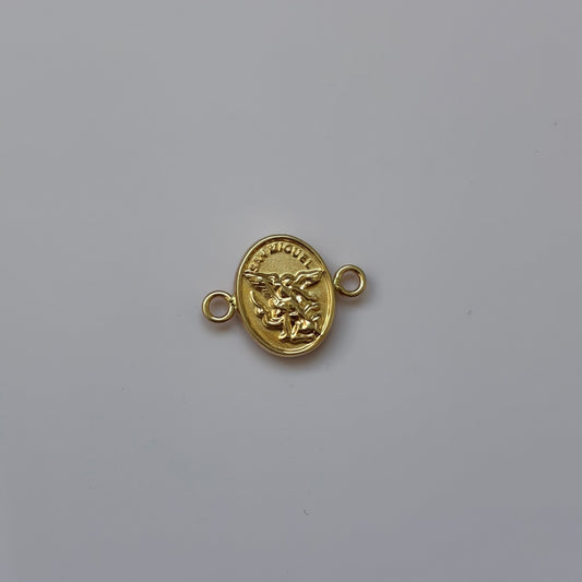 DIJE PARA PULSERA SAN MIGUEL ARCANGEL 1.2CM ORO AMARILLO 18K - 0,7GR