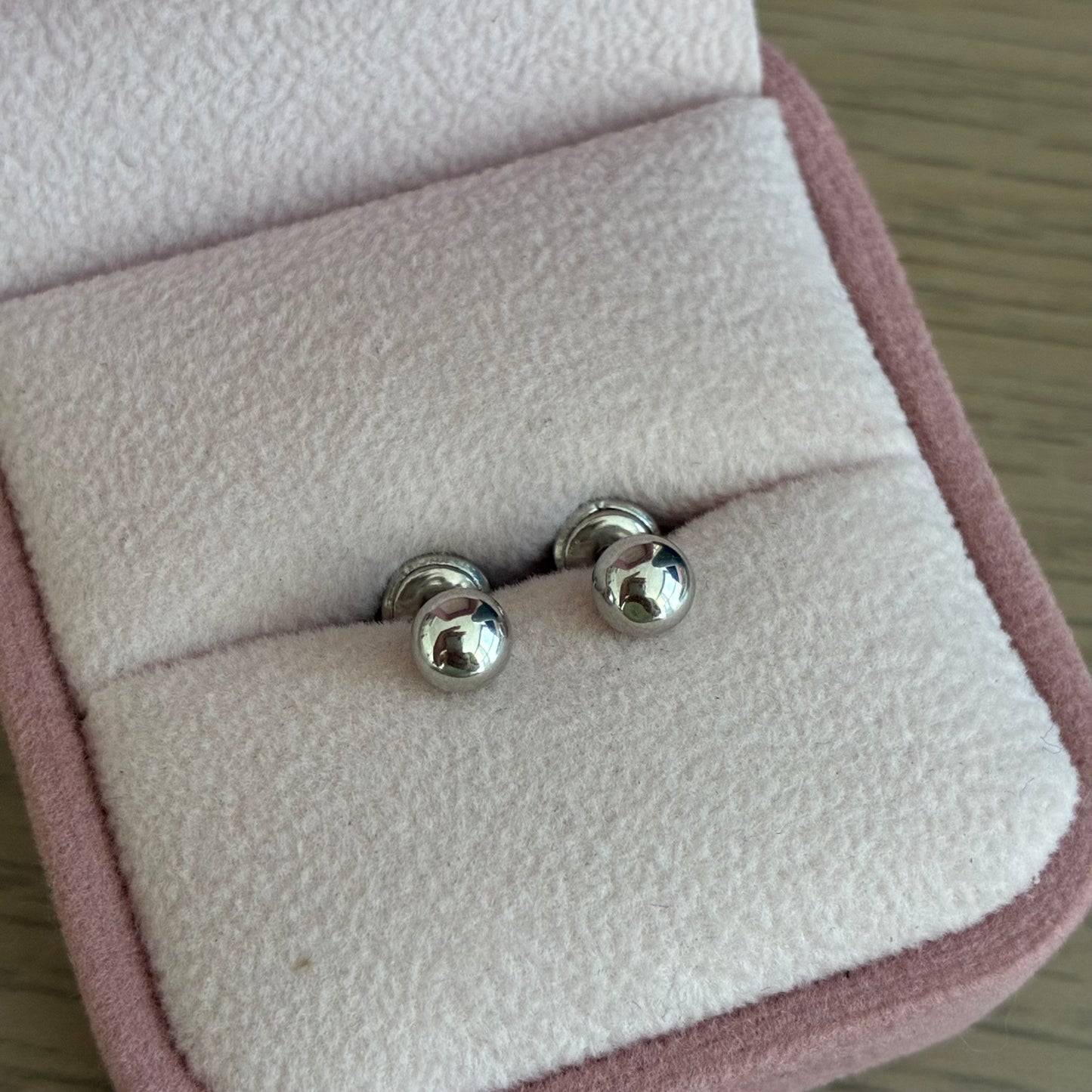 TOPOS BOLA LISA 5MM ORO BLANCO COL 18K - 0,57GR (NC)
