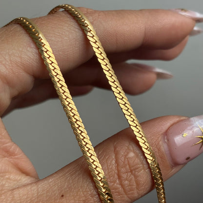 CADENA SERPIENTE 3.5MM ORO AMARILLO ITALY 18K 45CM - 6,11GR