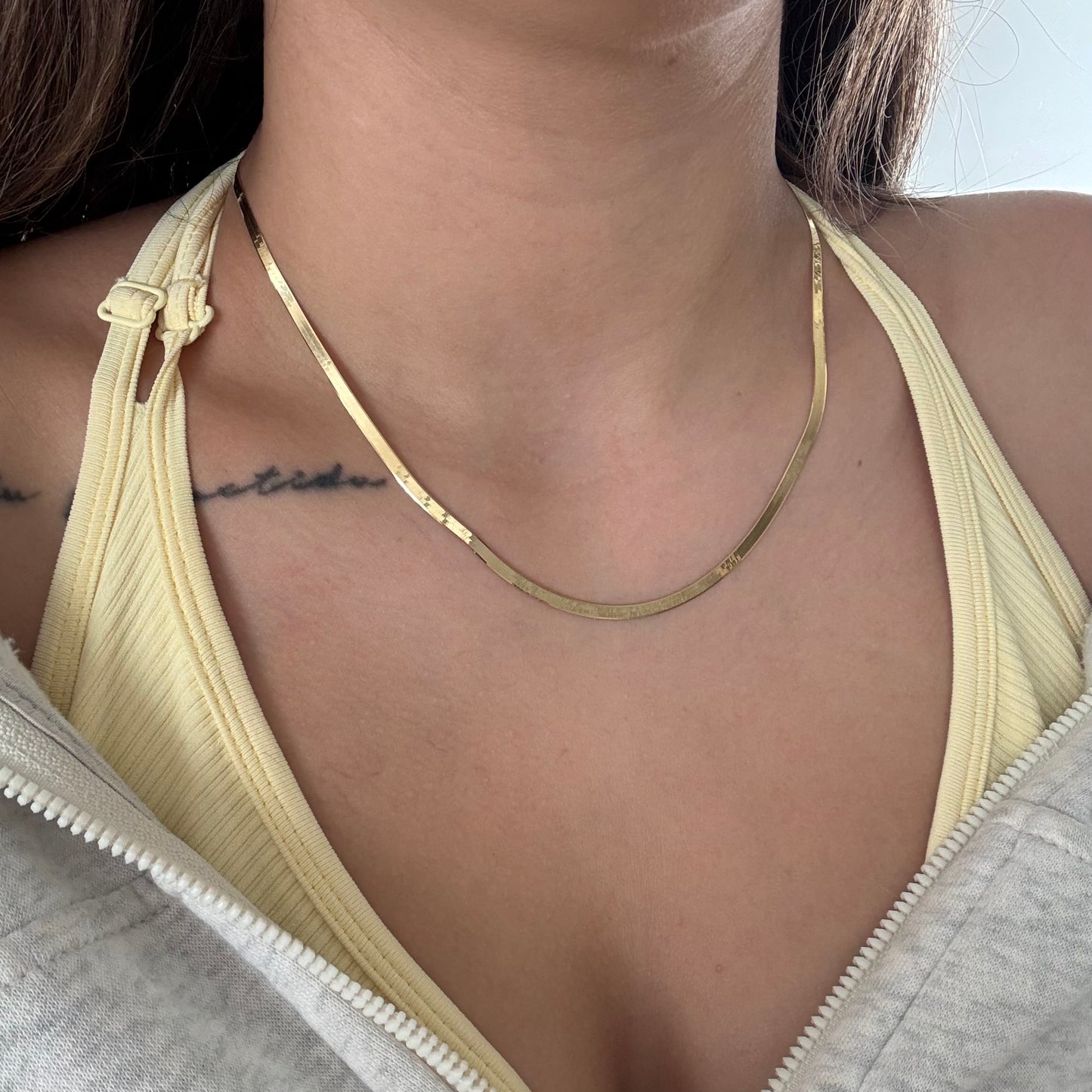 CADENA EGIPCIA 2.5MM ORO AMARILLO ITALY 18K 45CM - 5,07GR