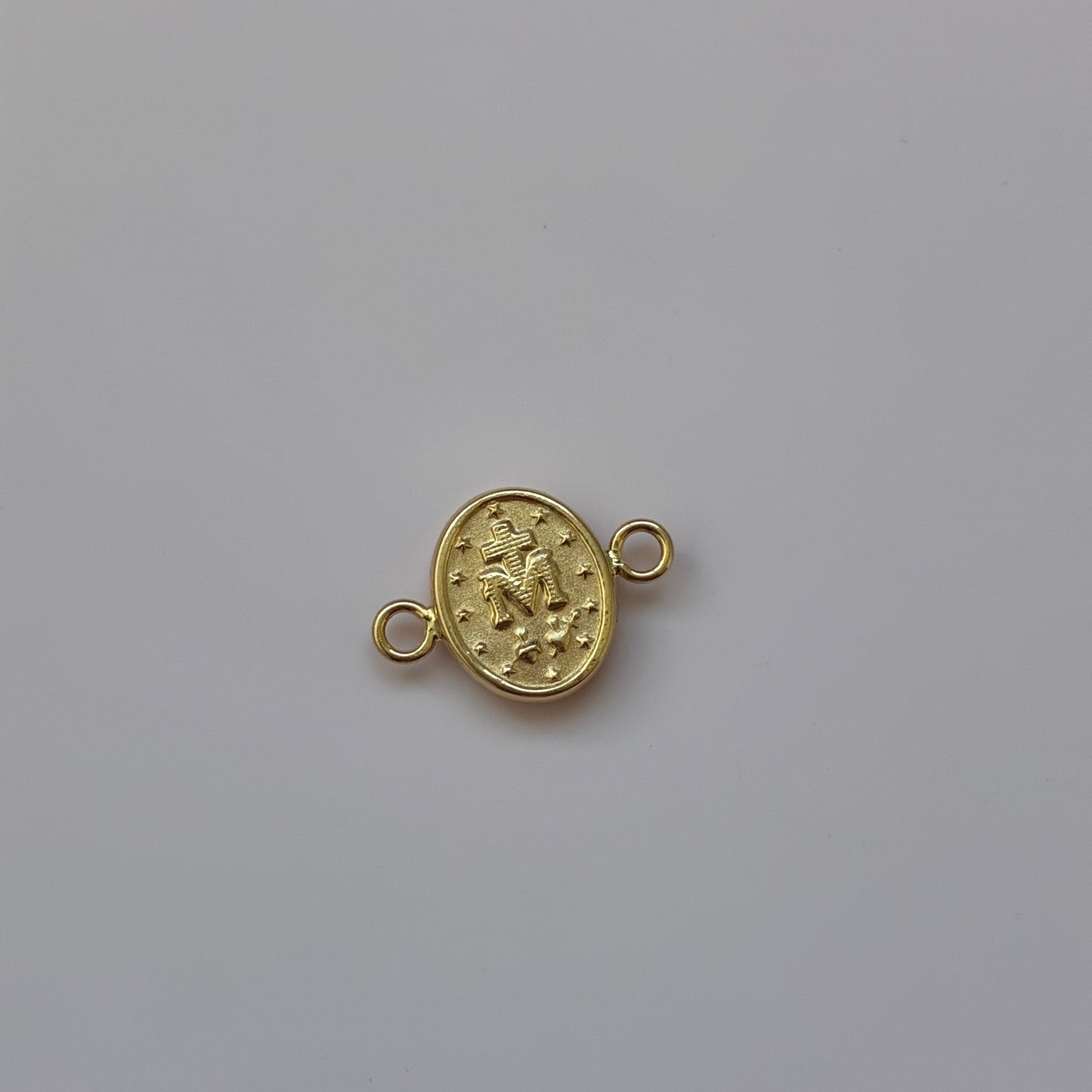 DIJE PARA PULSERA VIRGEN DE MILAGROSA 1.1CM ORO AMARILLO 18K - 0,62GR