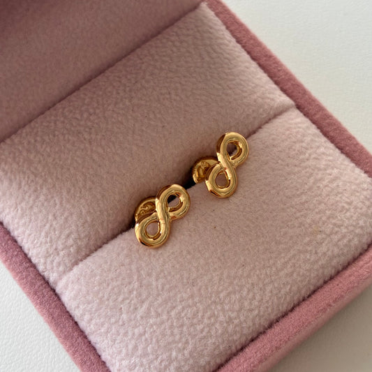 TOPOS INFINITO 10MM ORO AMARILLO 18K - 0,66GR
