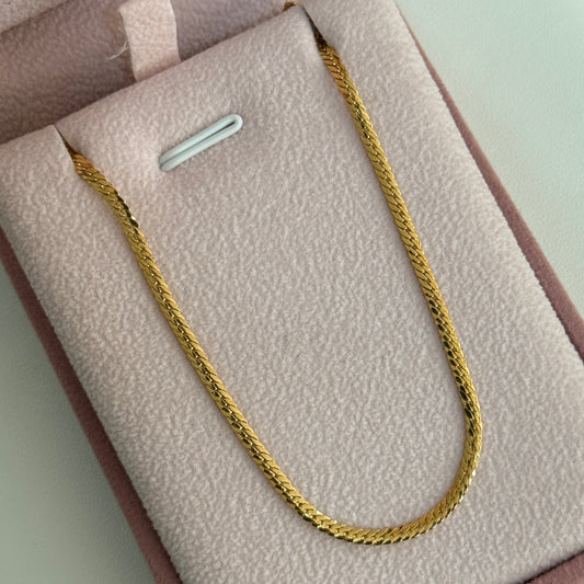 CADENA SERPIENTE 2MM ORO AMARILLO ITALY 18K - 50CM 3,89GR