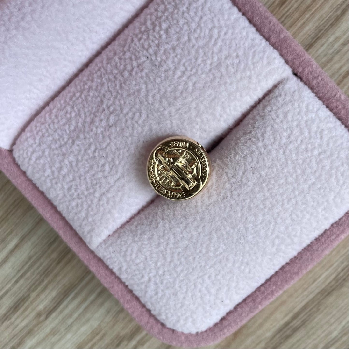 HERRAJE TAMBOR SAN BENITO 9MM ORO AMARILLO COL 18K - 0,52GR (NG)