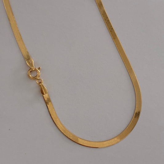 CADENA EGIPCIA 2.5MM ORO AMARILLO ITALY 18K 45CM - 5,07GR