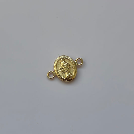 DIJE PARA PULSERA VIRGEN DE MILAGROSA 1.1CM ORO AMARILLO 18K - 0,62GR