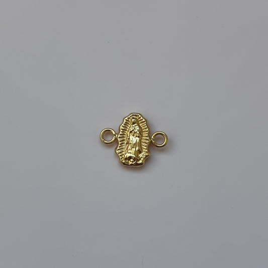 DIJE PARA PULSERA VIRGEN DE GUADALUPE SILUETA 1.1CM ORO AMARILLO 18K - 0,48GR
