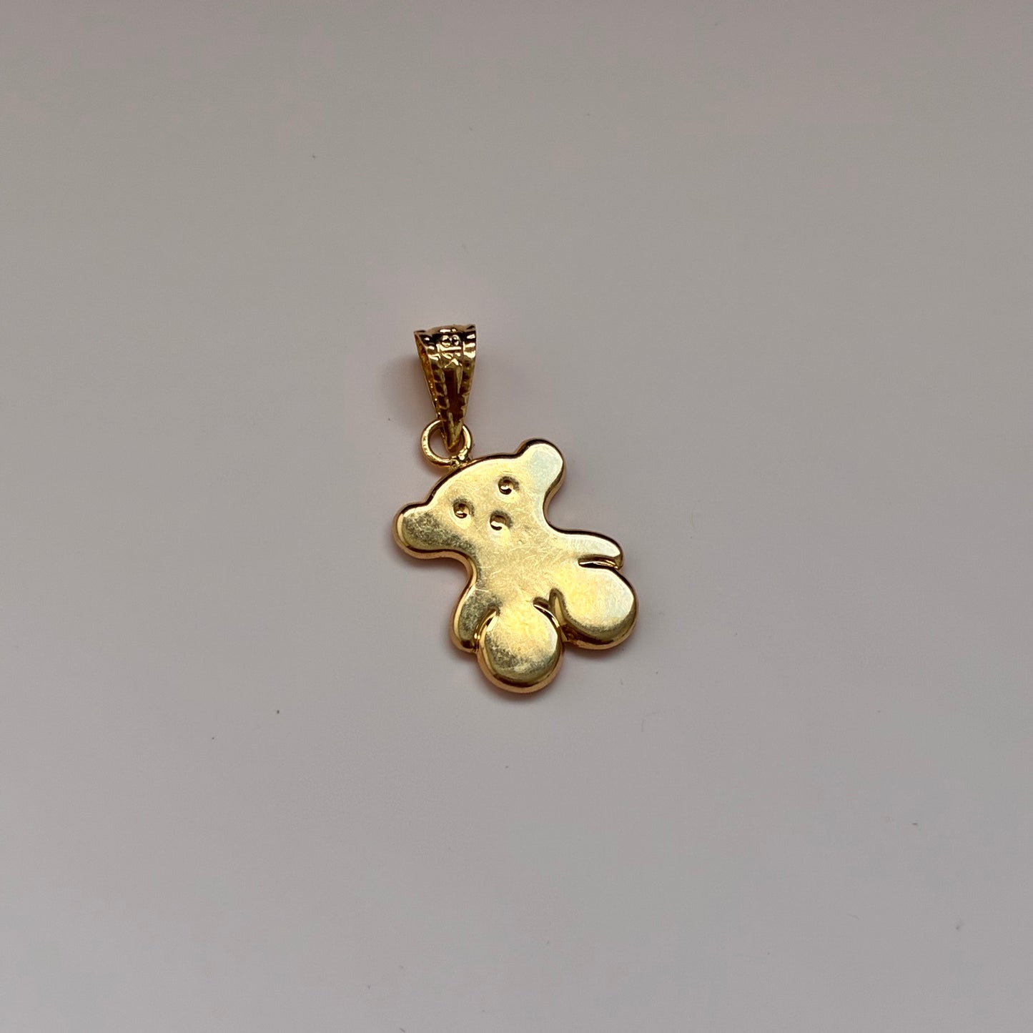 DIJE OSO LISO TS 1.4CM ORO AMARILLO 18K - 0,66GR