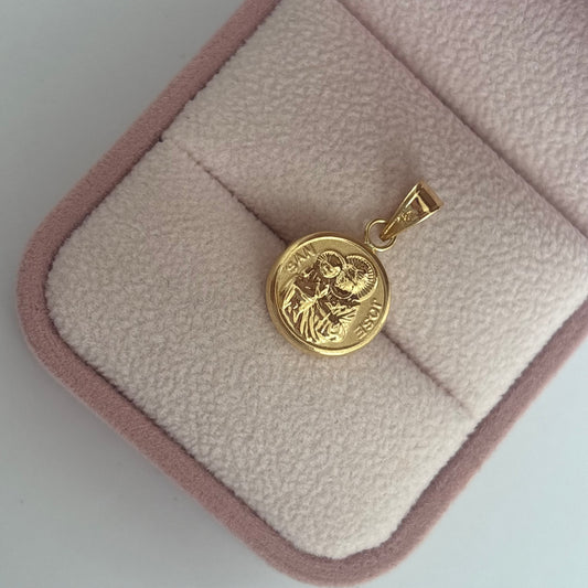 DIJE SAN JOSE 2,20CM ORO AMARILLO COL 18K - 0,83GR