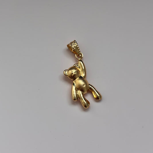 DIJE OSO MANO ALZADA 2.0CM ORO AMARILLO 18K - 0,64GR