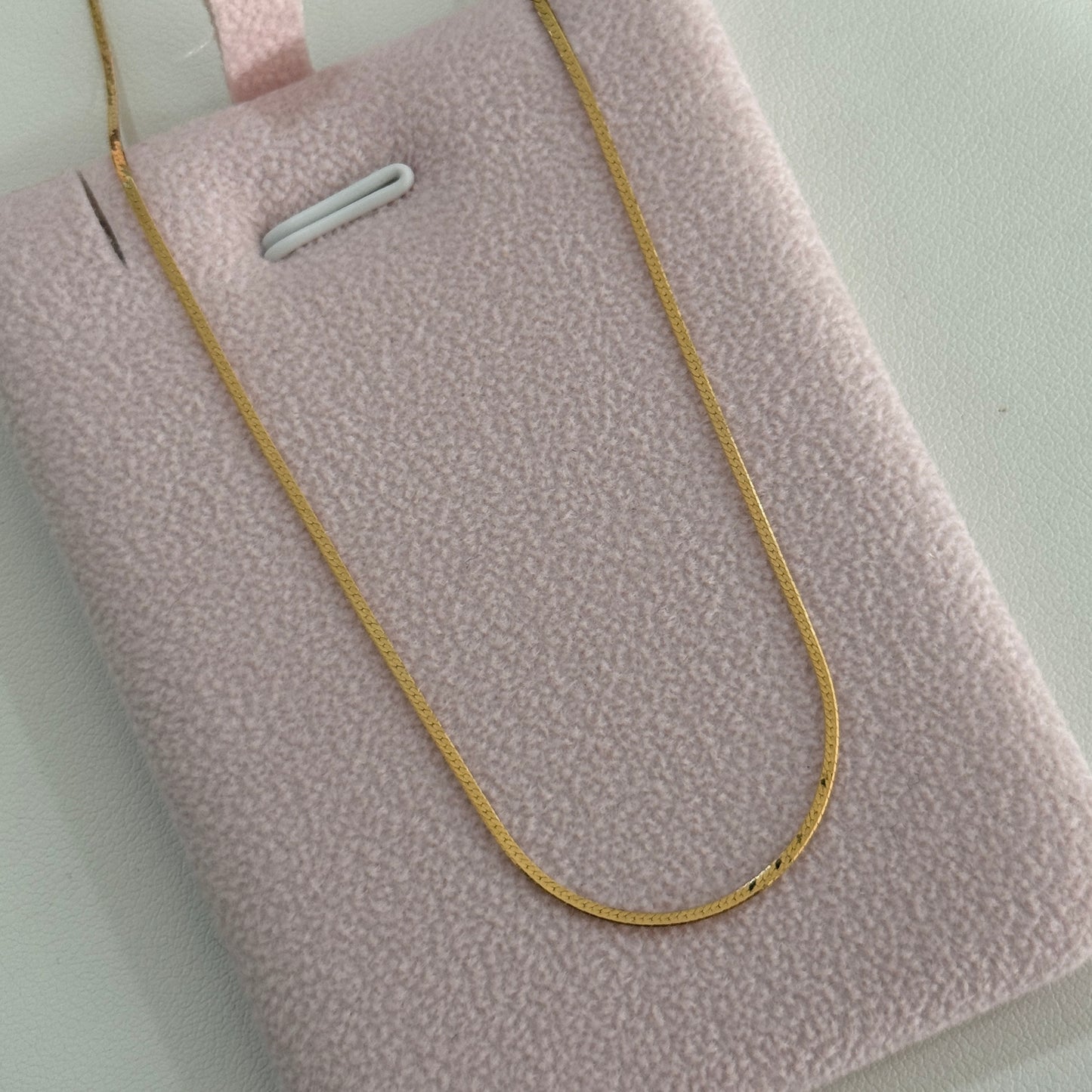 CADENA MINI EGIPCIA 1MM ORO AMARILLO ITALY CT - 45CM 1,13GR