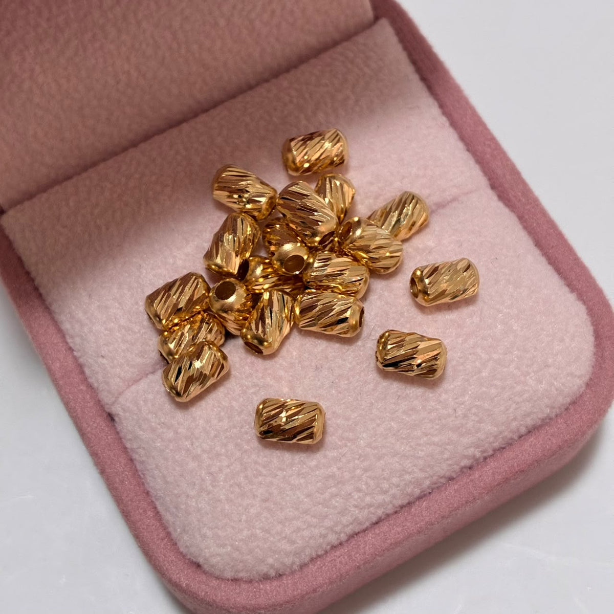 CANUTILLO DIAMANTADO 4MM ORO AMARILLO COL 18K-0.14GR