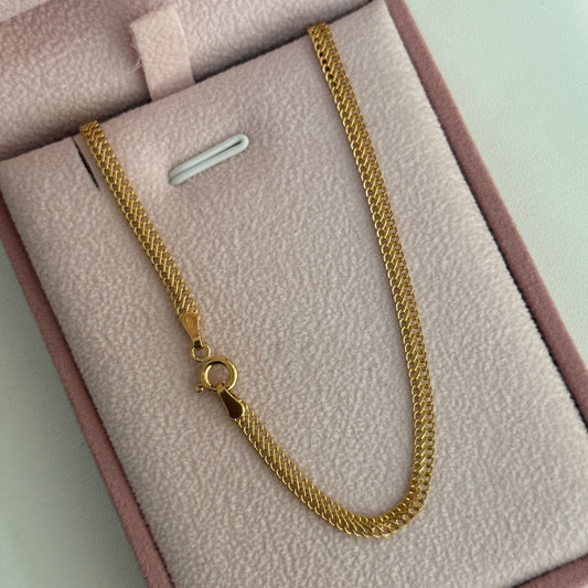 CADENA SEDUSA 3MM ORO AMARILLO ITALY 18K - 50CM 2,97GR