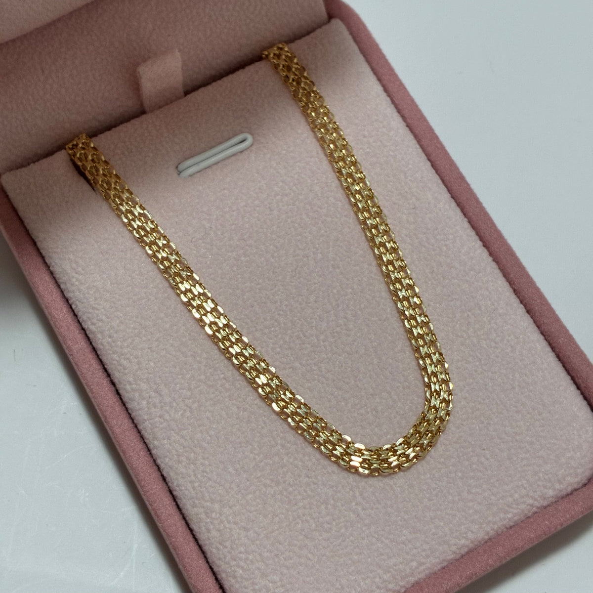 CADENA CHINA 60CM 4MM ORO AMARILLO ITALY 18K-5.59GR