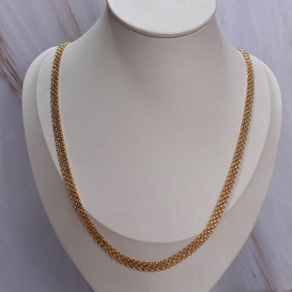 CADENA CHINA 60CM 5.5MM ORO AMARILLO ITALY 18K-7.45GR