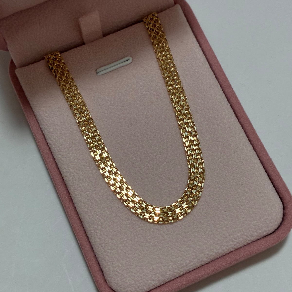 CADENA CHINA 60CM 5.5MM ORO AMARILLO ITALY 18K-7.45GR