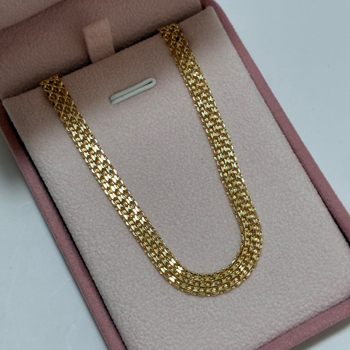 CADENA CHINA 60CM 5.5MM ORO AMARILLO ITALY 18K-7.49GR