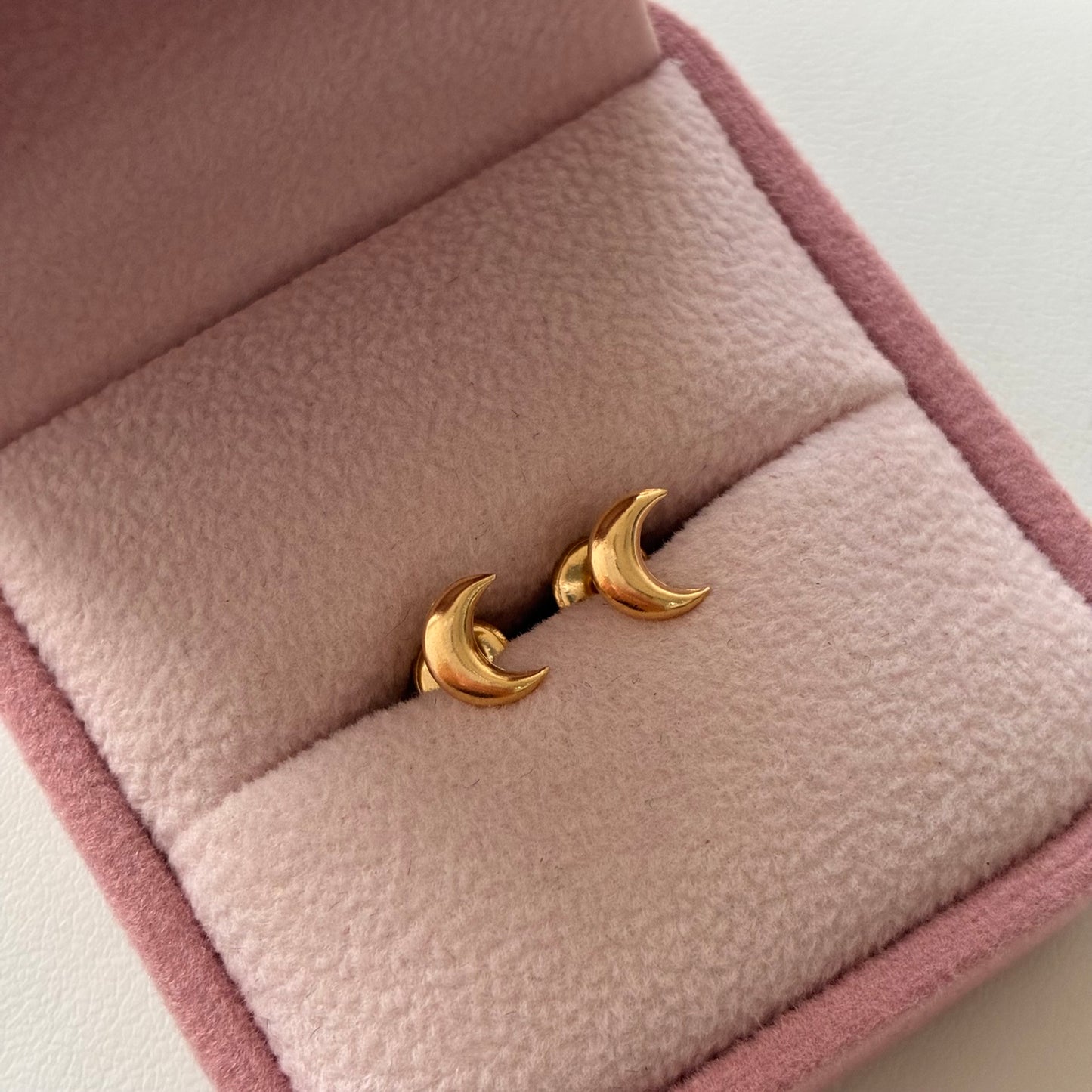 TOPOS LUNA 6MM ORO AMARILLO 18K - 0,54GR