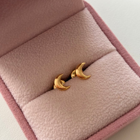TOPOS LUNA 6MM ORO AMARILLO 18K - 0,54GR