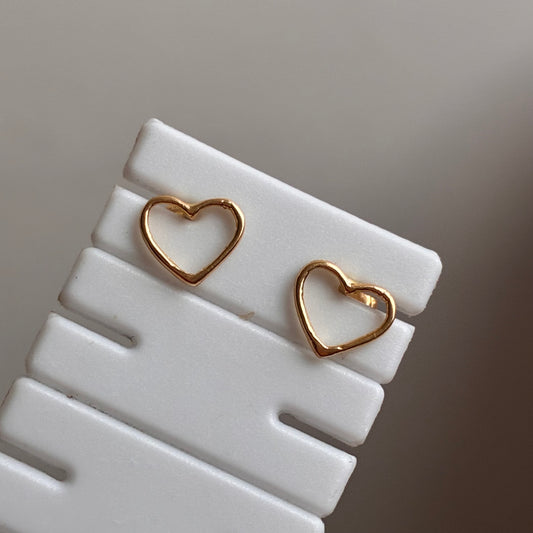 TOPOS SILUETA CORAZON ORO AMARILLO 18K - 0,71GR