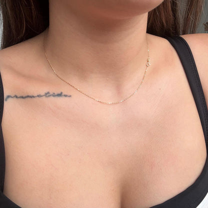 CADENA MINI ROLON 1MM ORO AMARILLO ITALY 18K 40CM - 1,01GR