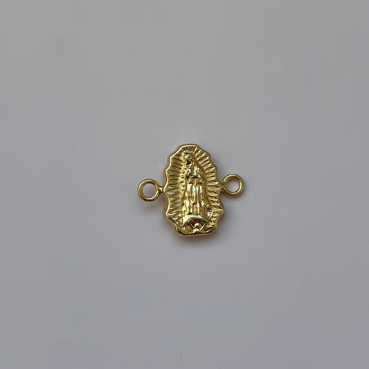 DIJE PARA PULSERA VIRGEN DE GUADALUPE SILUETA 1.3CM ORO AMARILLO 18K - 0,68GR