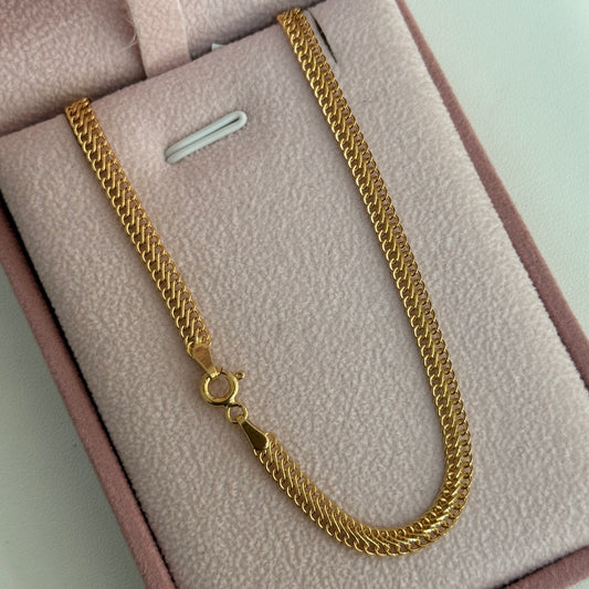 CADENA SEDUSA 4MM ORO AMARILLO ITALY 18K - 60CM 4,96GR
