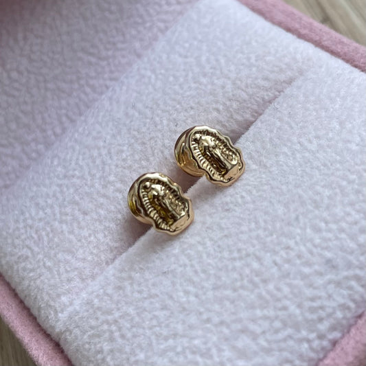 TOPOS VIRGEN DE GUADALUPE SILUETA 7MM ORO AMARILLO COL  18K - 0,64GR (NG)