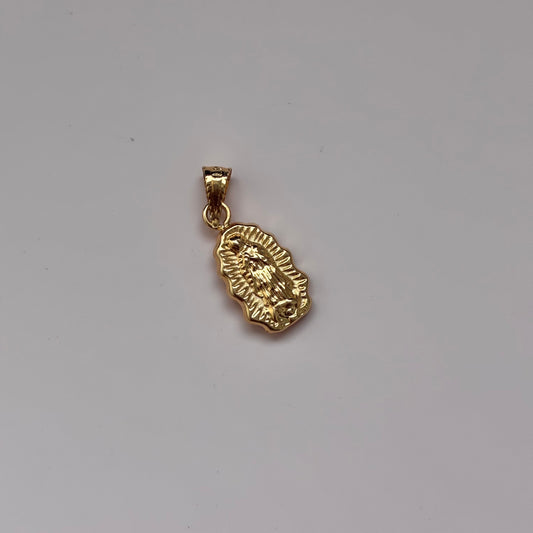 DIJE VIRGEN DE GUADALUPE SILUETA 1.4CM ORO AMARILLO 18K - 0,45GR