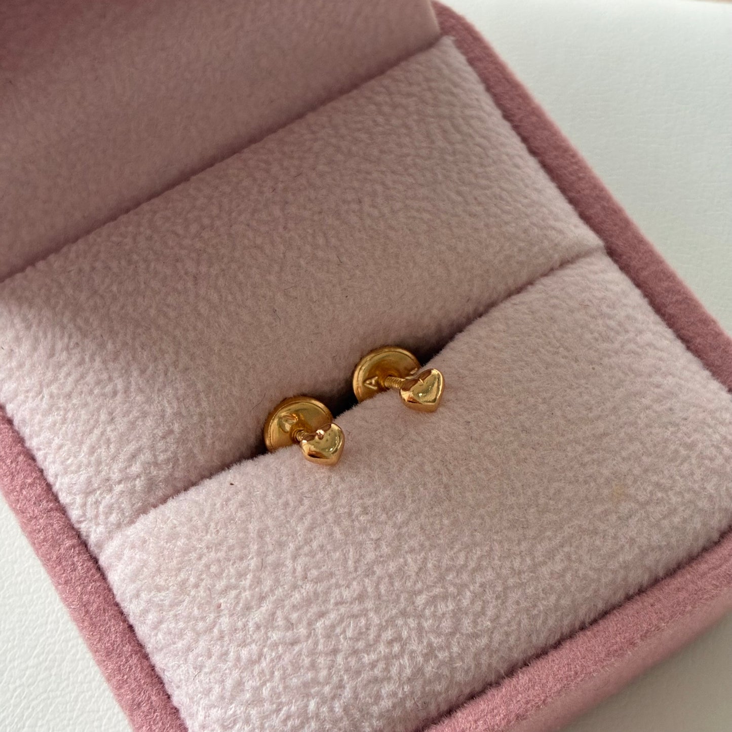 TOPOS CORAZON 3,5MM ORO AMARILLO 18K - 0,42GR