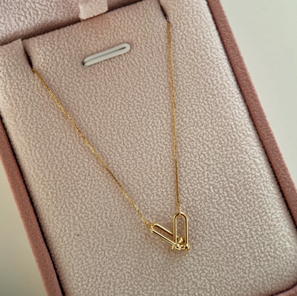 CADENA MINI FRANCO 0.6MM + HERRAJES ORO AMARILLO ITALY ESP 18K 42CM A 45CM - 0,93GR
