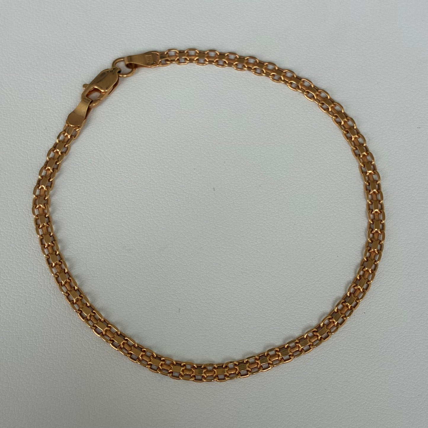 PULSERA CHINA 1 CARRIL 3.2MM ORO AMARILLO ITALY 18K - 20CM 2,49GR *PP