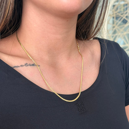 CADENA SERPIENTE 2MM ORO AMARILLO ITALY 18K - 50CM 3,89GR
