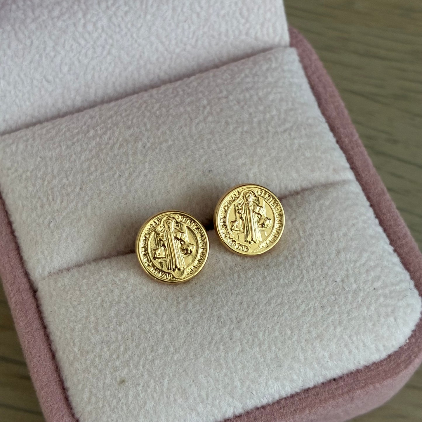 TOPOS SAN BENITO 9MM ORO AMARILLO COL 18K - 1,03GR (NB)