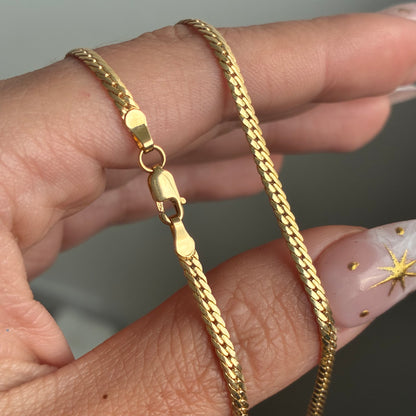 CADENA SERPIENTE 2MM ORO AMARILLO ITALY 18K 45CM - 4,15GR