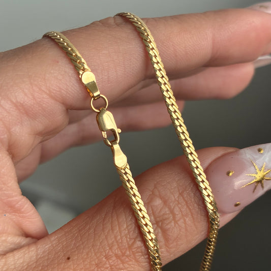 CADENA SERPIENTE 2MM ORO AMARILLO ITALY 18K 45CM - 4,15GR