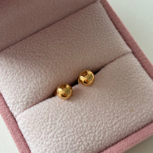 TOPOS BOLA LISA 5MM ORO AMARILLO 18K - 0,54GR