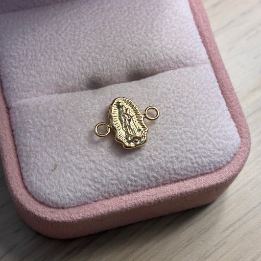 HERRAJE VIRGEN DE GUADALUPE SILUETA 1,4CM ORO AMARILLO COL 18K - 0,47GR