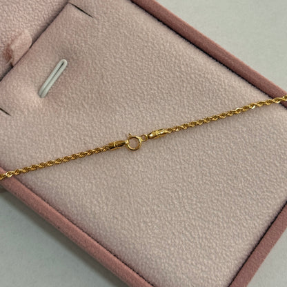 CADENA LAZO 1.7MM ORO AMARILLO ITALY CT - 50CM 1,72GR