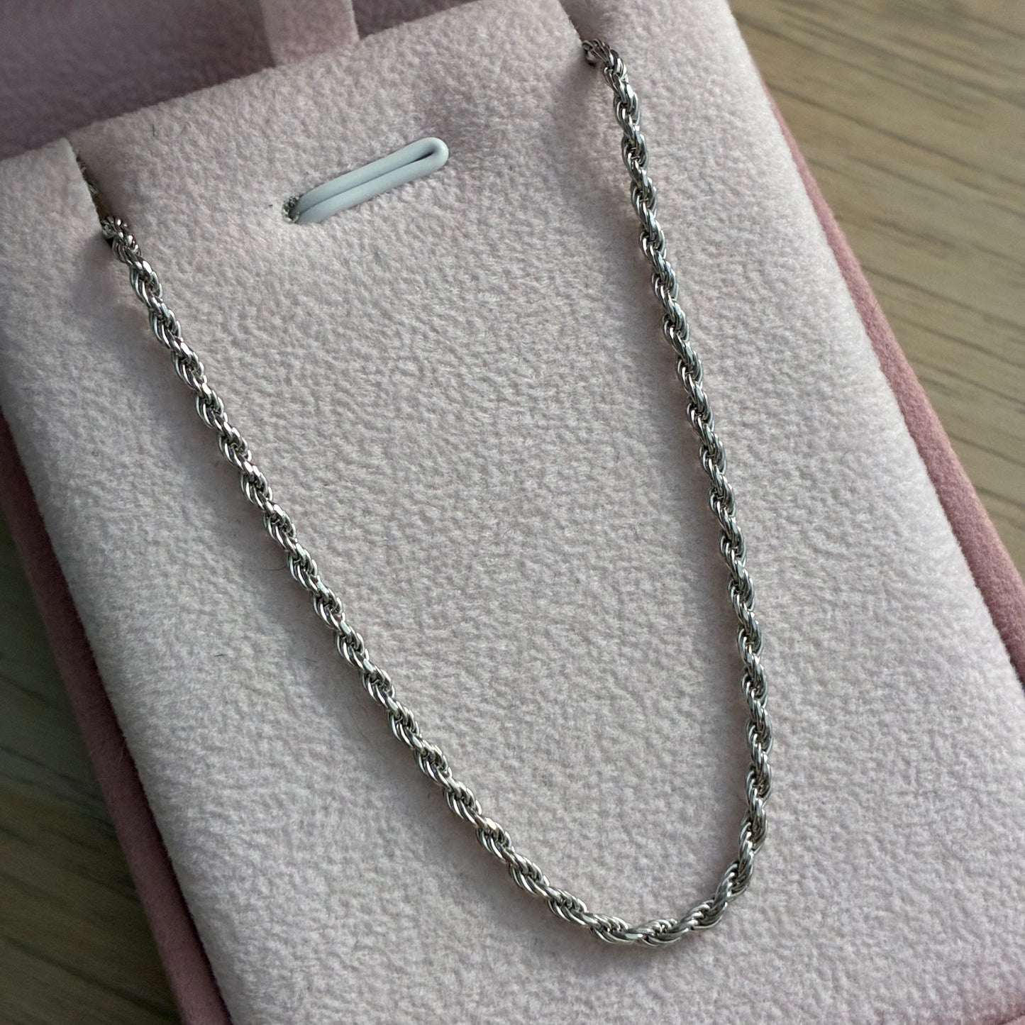 CADENA LAZO 2MM PLATA 925 ITALIANA 60CM - 8,1GR
