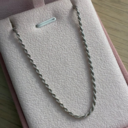 CADENA LAZO 2MM PLATA 925 ITALIANA 60CM - 8,1GR