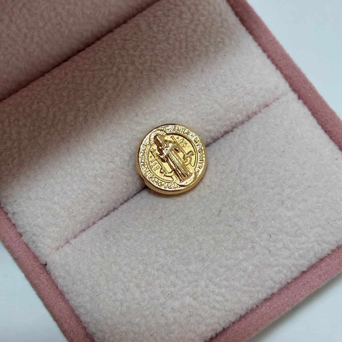HERRAJE TAMBOR SAN BENITO 10MM ORO AMARILLO COL 18K - 0,54GR 